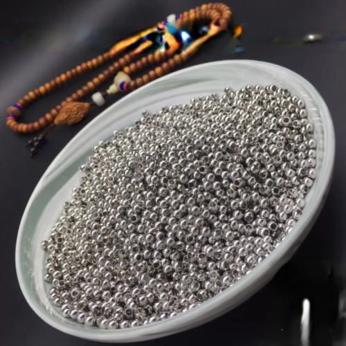 Бусина 2-3 мм для браслетов Сталь BS011 Бусина 2-3 мм для браслетов Сталь BS011