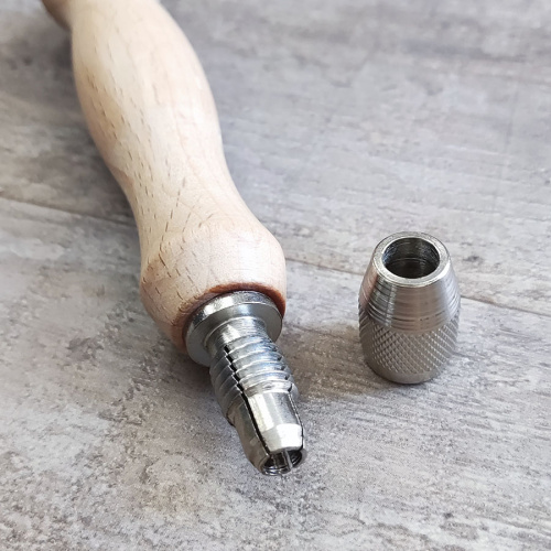 Цанговая ручка для шила | Галерея фото | Pava.pro фото 4 Цанговая ручка для шила ZR-001 - фото товара фото 4