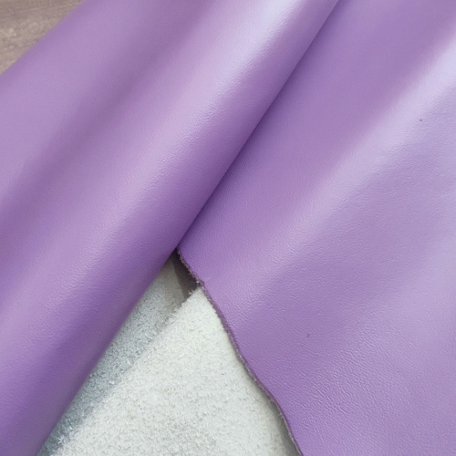Кожа КРС 1,3-1,5 мм Бергамо Лаванда фото 4