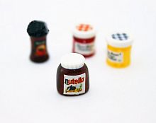 Набор баночек с продуктами для кукол  - купить для кожевенного хобби