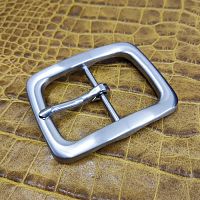 Пряжка 40 мм стальная с перекладиной S41  - купить для кожевенного хобби