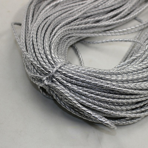 Шнур плетеный круглого сечения 3 мм  фото 5