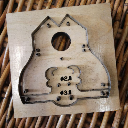 Штанцформы (вырубные штампы) для брелка Бычок  ST 4806 - фото товара фото 5