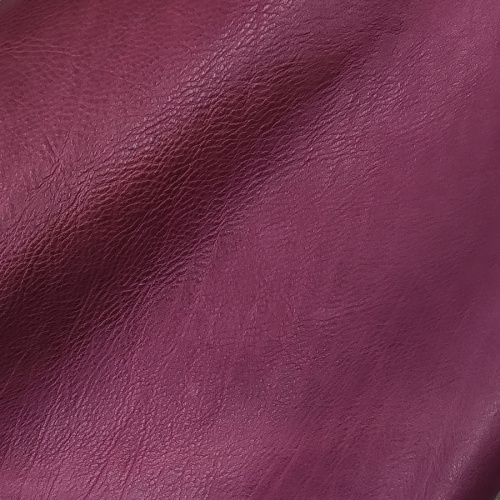 УЦЕНКА! Кожа КРС 1,8-2,0 мм раст. дубл. Пурпурный Италия фото 7