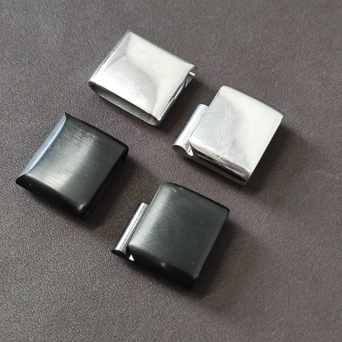 Замок 16х5 мм для плоских браслетов Сталь фото 5