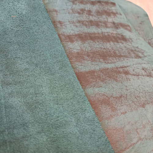 Кожа Пола краст 4,0-4,2 мм Шарк Изумруд фото 3