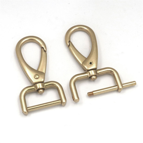 Карабин 15-40 мм с винтом Латунь арт.1540 фото 8