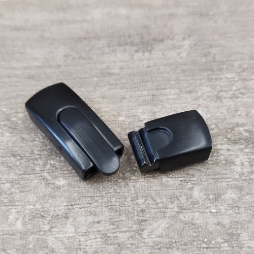 Замок 10х5 мм для плоских браслетов Сталь z555  BR-Z555 - фото товара фото 3