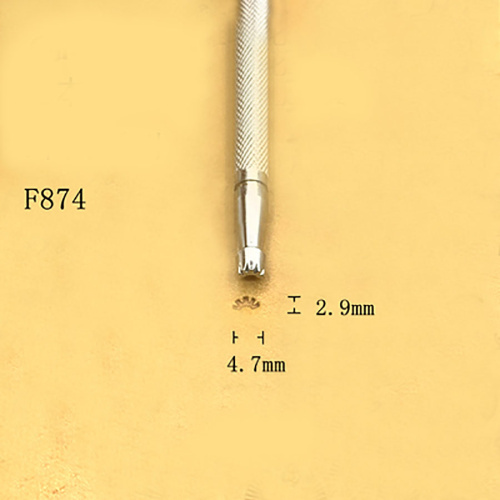 Штамп для тиснения по коже F-874 Япония  CRAFT-F874 - фото товара фото 3