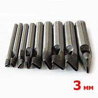 Пробойники овальные (щелевые) 3 мм