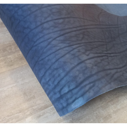 Кожа вороток 2,1-2,5 мм комб. дубл. синий фото 7