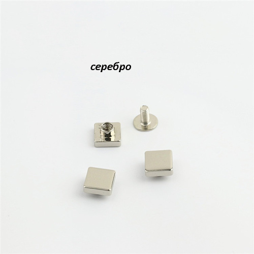 Винт декоративный 8 мм Квадрат фото 6