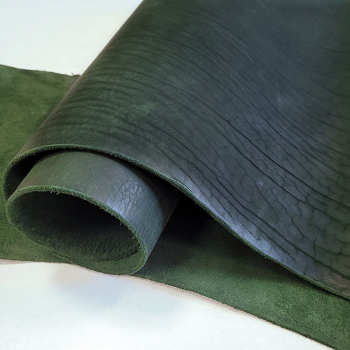 Кожа Вороток ШСК краст 3.6-4 мм Изумруд Белоруссия фото 5