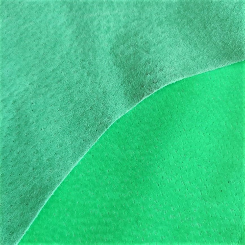 Кожа подкладочная (спилок свиной) Зеленый фото 2