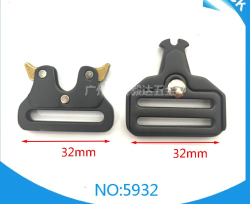 Фастекс 32 мм Кобра, металлический, арт. 5932 фото 2 Фастекс 32 мм Кобра, металлический, арт. 5932 фото 2