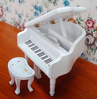 Рояль для кукол Миниатюра 1:12  - купить для кожевенного хобби