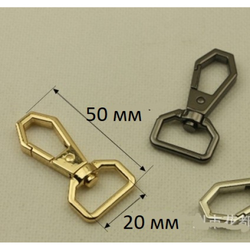 Карабин металлический шестиугольный 13-20 мм фото 7 Карабин металлический шестиугольный 13-20 мм фото 7