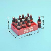 Ящик кока-колы для кукол Миниатюра  - купить для кожевенного хобби