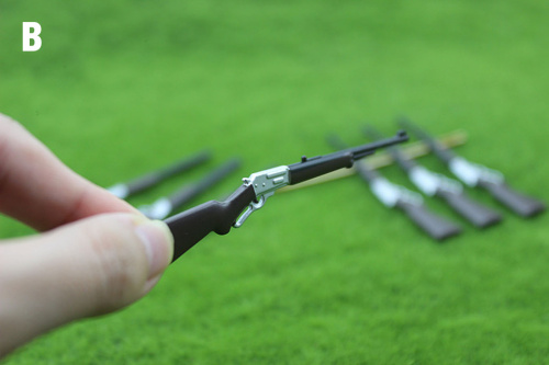 Ружье охотничье для кукол Миниатюра фото 6