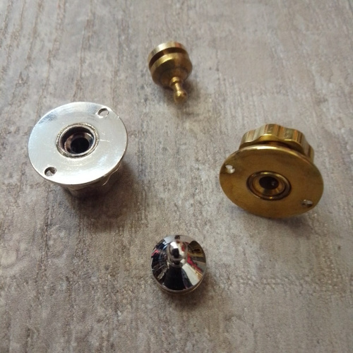 Кнопка-застежка с фиксатором яхтенная Цветок фото 2 Кнопка-застежка с фиксатором яхтенная Цветок фото 2