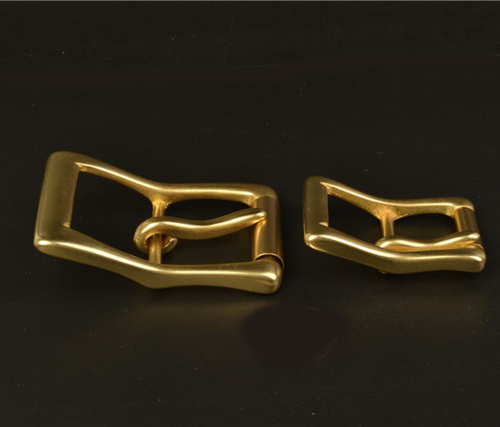 Пряжка 41 мм латунная с роликом и перекладиной L472  PR 40L 472 - фото товара фото 3