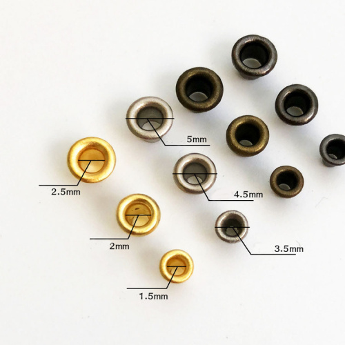 Мини Люверсы 1,5-2,5 мм сплав 10 шт. фото 6 Мини Люверсы 1,5-2,5 мм сплав 10 шт. фото 6