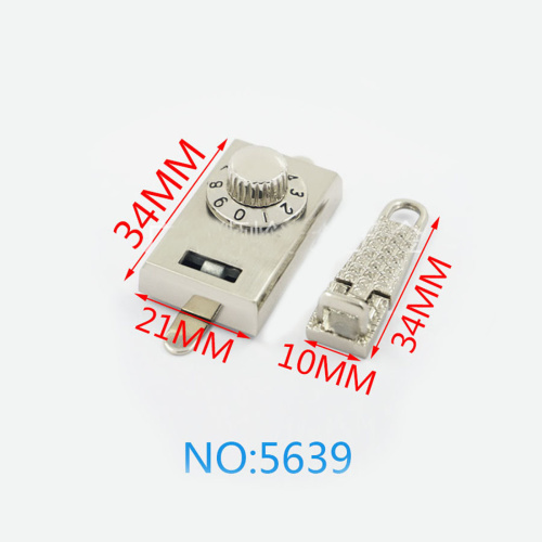 Застежка для сумки с кодовым замком арт. 5639  ZT 5639 - фото товара фото 6