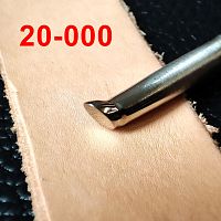 Штамп для тиснения по коже 20-000 EMS Лифтер нержавеющая сталь  - купить для кожевенного хобби