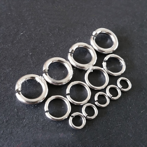 Колечки соединительные 6-15 мм Сталь10 шт фото 2 Колечки соединительные 6-15 мм Сталь10 шт фото 2