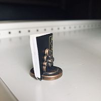 Подставка для кукольных книг Миниатюра 1:12  - купить для кожевенного хобби