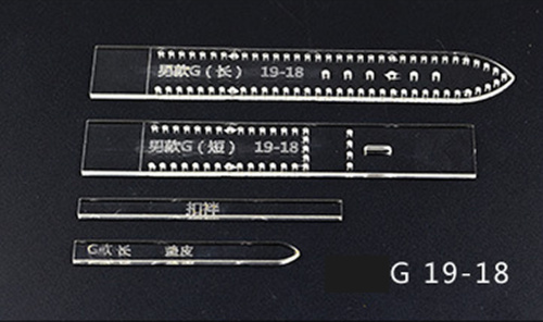 Шаблоны-лекала для часовых ремешков фото 8