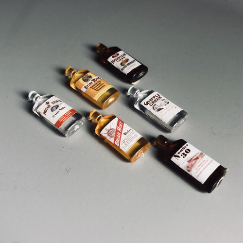 Напитки для кукол Спиртное 6 шт. Миниатюра 1:12 | Галерея фото | Pava.pro фото 3 Напитки для кукол Спиртное 6 шт. Миниатюра 1:12 SH V-P091 - фото товара фото 3