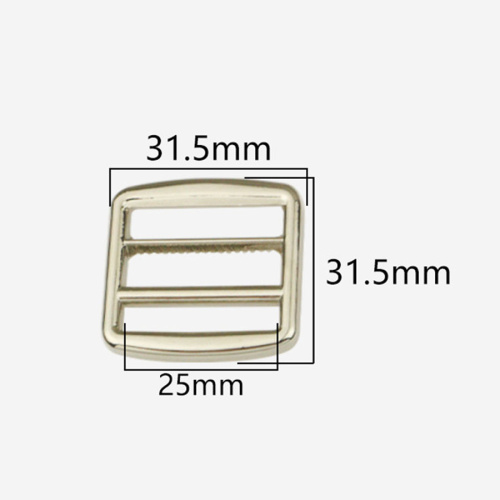 Пряжка-регулятор трехщелевая 25 мм арт. 1326 фото 3