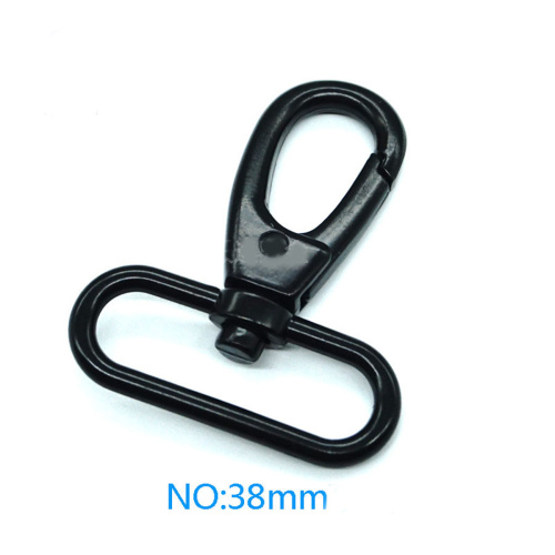 Карабин металлический 38 мм черный A38  KM-arm A38 - фото товара