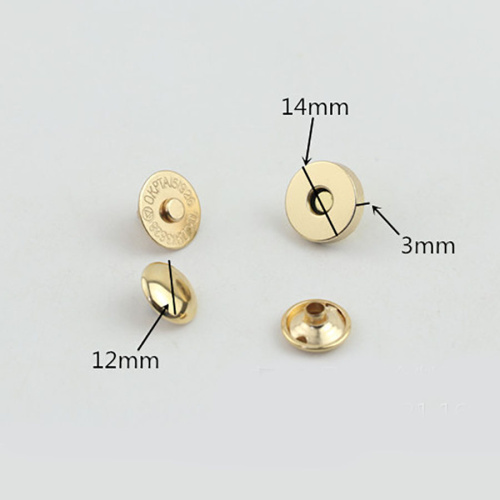 Застежка магнитная зажимная 14-18 мм с Хольнитенами фото 2