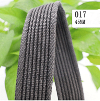 Лента ременная стропа 45 мм Лапша Серые полоски  - купить для кожевенного хобби