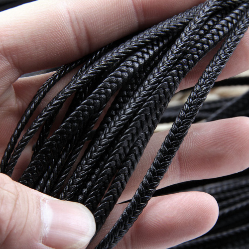 Шнур плетеный 5х2 мм Косичка 20 см фото 6