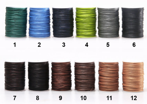 Нить для кожи вощеная 1 мм плоская Bayonet