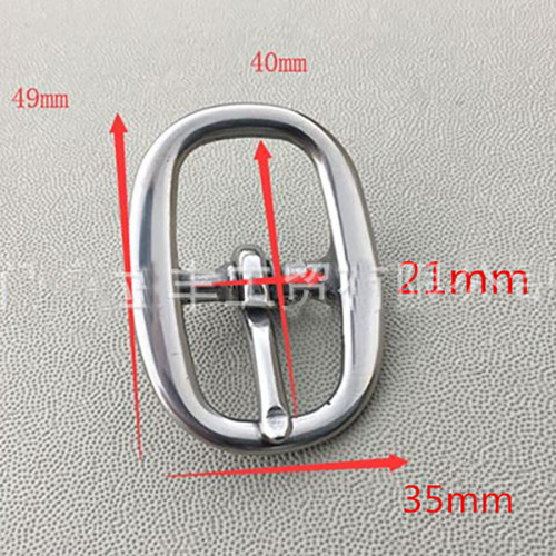 Пряжка 14-34 мм стальная с перекладиной W056 фото 11