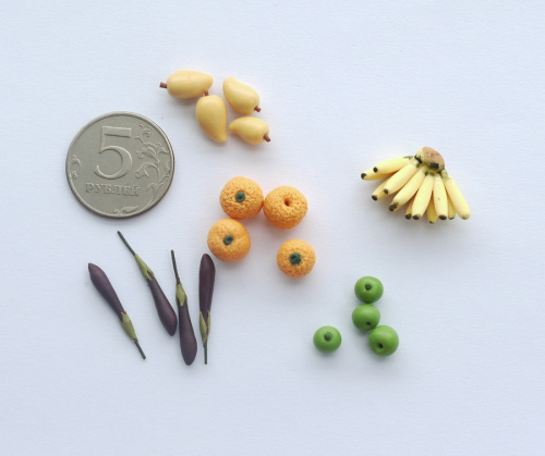 Фрукты для кукол фото 11