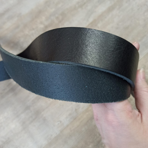 Заготовка для ремня раст. дубл. 35 мм Черный Etrusko Италия  RZ35 - фото товара фото 5