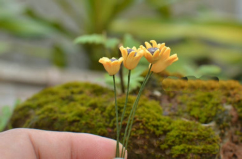 Цветы для букетов для кукольного домика фото 3