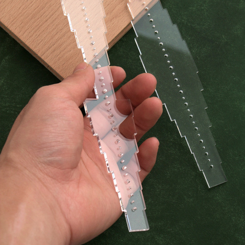 Шаблон-лекало для центровки отверстий ремня фото 4