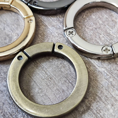 Кольцо-карабин разъемное 23 мм фото 5