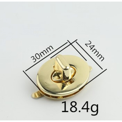 Застежка для сумки овальная плоская 17-35 мм арт.253  фото 7