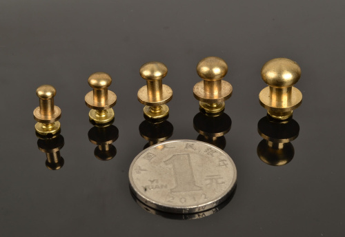 Кнопки кобурные для кожаных изделий латунные фото 3 Кнопки кобурные для кожаных изделий латунные фото 3
