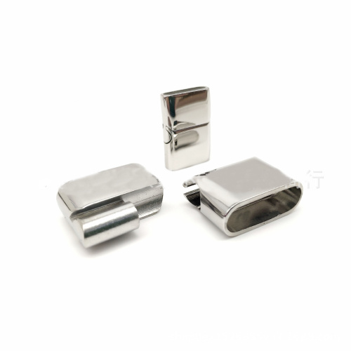 Замок 16х5 мм для плоских браслетов Сталь фото 4