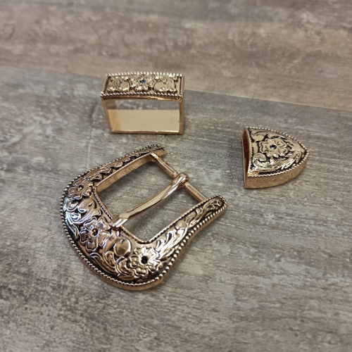 Комплект фурнитуры для ремня 25 мм Золото фото 5