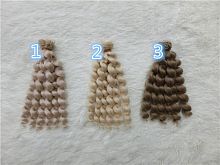 Трессы для кукол 20 см Волна 