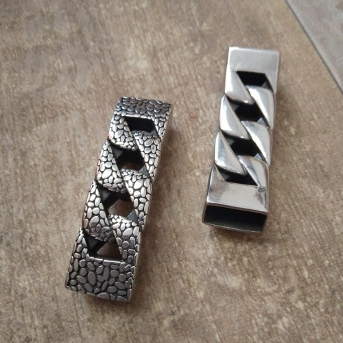 Коннектор 12х6 мм Цепь Камушки Сталь | Галерея фото | Pava.pro Коннектор 12х6 мм Цепь Камушки Сталь BR-К40 - фото товара